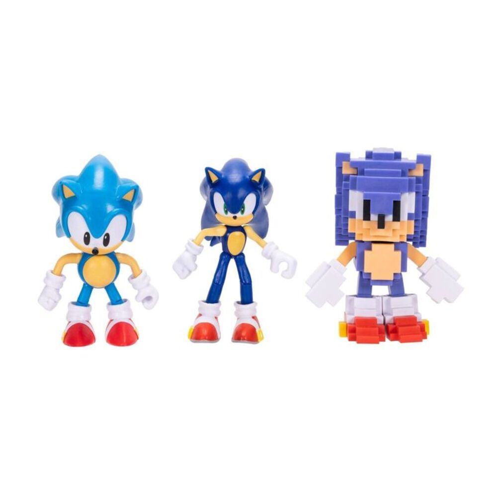Sonic 35th Anniversary 4" Action Figure 3 Pack